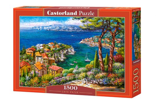 Castorland puzzle Cote d' Azur 1500 κομμάτια (151776)
