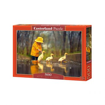 Castorland puzzle Rainy Day Friends 500 κομμάτια (52264)